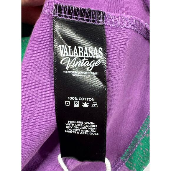 NWT RARE Valabasas Vintage Men's Boom Lose Your Mind All Over Graphic Tee - M - Picture 5 of 5